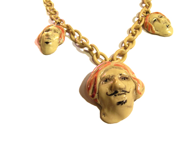 Lill's Jewelry Tokyo. by A Plastic Jewelry & Arty. | 1920's - 1930's - 1940's Vintage Style Exotic Necklace.