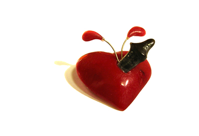 Lill's Jewelry Tokyo. by A Plastic Jewelry & Arty. | 1920's - 1930's - 1940's Vintage Style Heart motif Jewelrys.